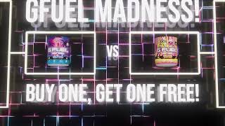 G FUEL MADNESS BRACKET | Buy 1 Tub, Get 1 FREE!