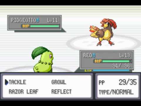 Pokemon Liquid Crystal Vs. Falkner
