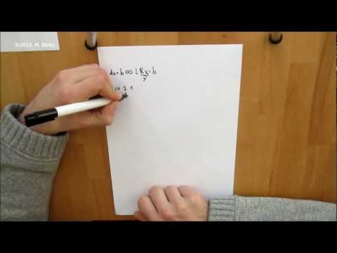 Mathematik - Gleichungssystem mit LR-Zerlegung lösen