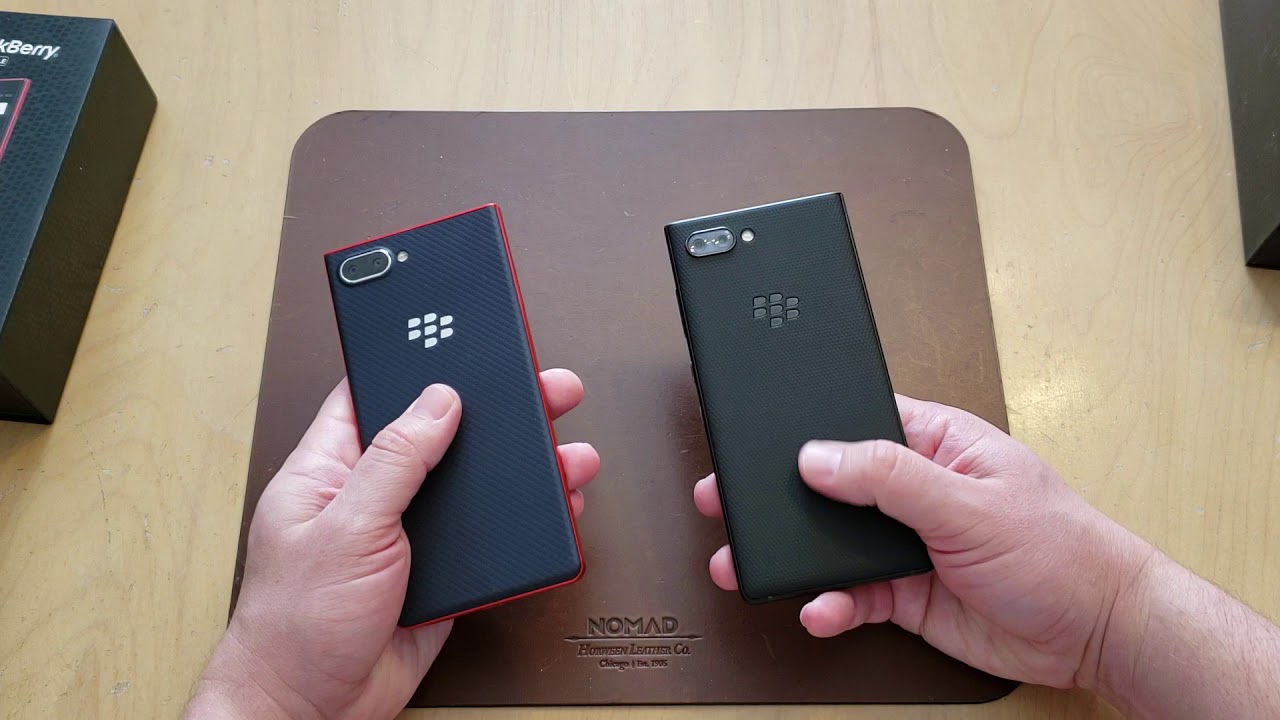 BlackBerry KEY2 vs KEY2 LE (Comparison Video)