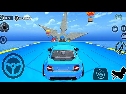 Impossible Tracks Muscle Car Stunt Mega Ramp Game 2022 | Android iOS Gameplay