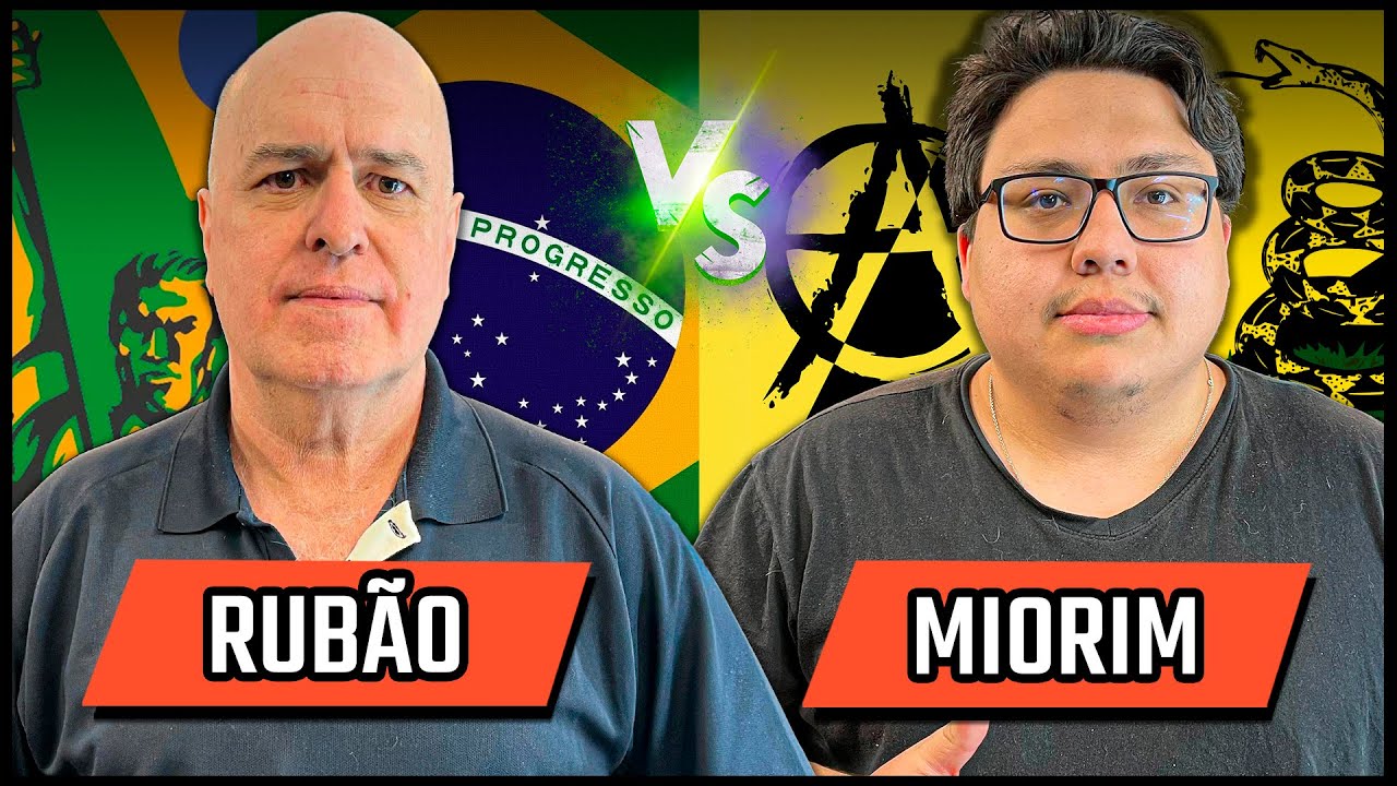 MIORIM vs RUBÃO- DEBATE - ANCAP vs NACIONALISTA - Podcast 3 Irmãos #632