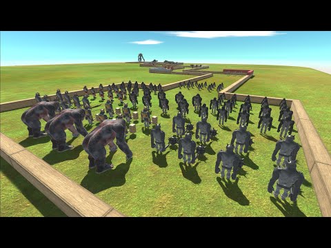 Mutant Primates Championship - Animal Revolt Battle Simulator