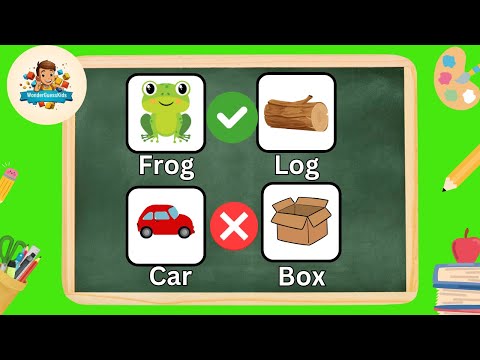 Find the Correct Rhyming Pair Game - Rhyming Words Activity - Teaching Rhyming Words to Kids