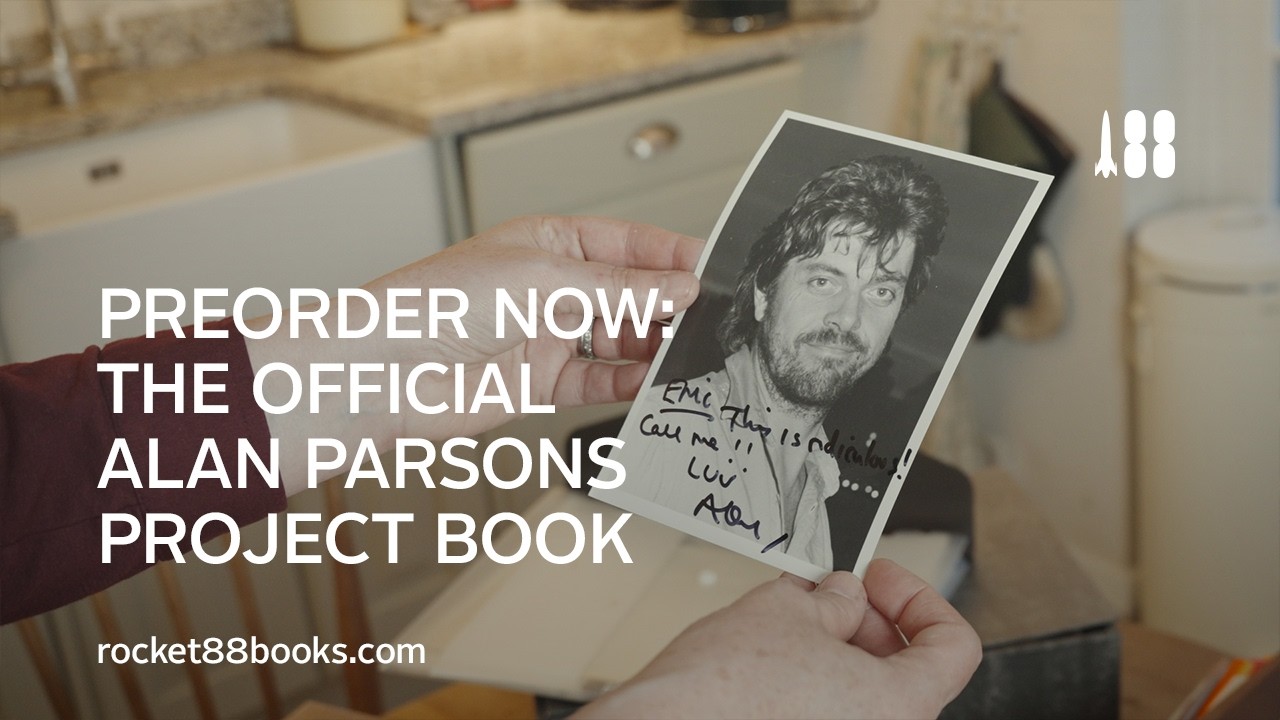 The Alan Parsons Project book is now on preorder - YouTube