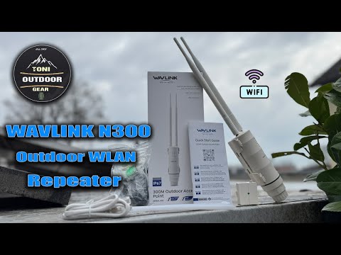 Wavlink N300 Outdoor Repeater 300M Wifi - WLAN Verstärker #wavlink #wifi #wlan #repeater #internet