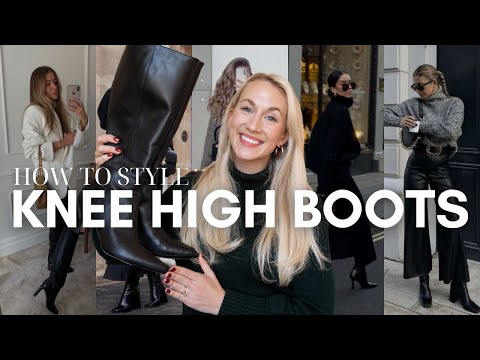 15 Chic Ways to Style Knee High Black Boots 🖤🍂...