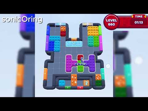 Farbblock-Jam, Level 660