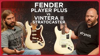 Video thumbnail for Which One Should You Buy? | Fender Vintera II 60s Stratocatser vs Fender Player Plus Stratocaster by Alamo Music Center