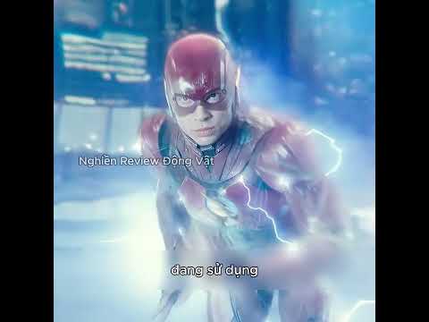 Flash tự tin mình nhanh nhất thế giới, nhưng Superman đã khiến anh ấy phải im lặng.