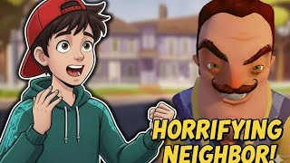 SNEAKING INTO THE CREEPY NEIGHBOR'S BASEMENT! - Hello Neighbor Gameplay (Act 1)๐ฑ๐ฑ