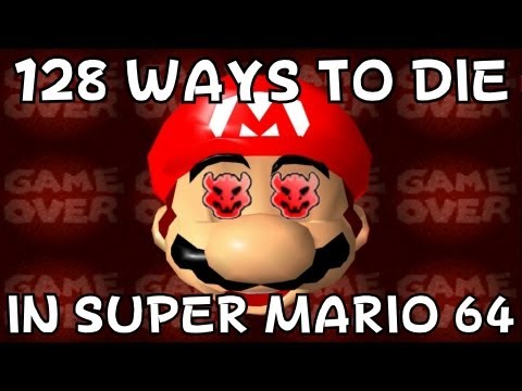 128 ways to die in Super Mario 64