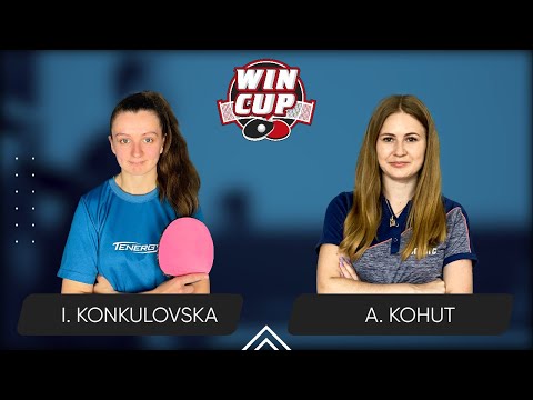 09:00 Iryna Konkulovska - Alina Kohut West 1 WIN CUP 27.11.2023 | TABLE TENNIS WINCUP