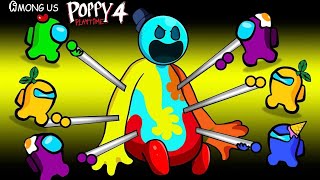 Poppy  Playtime 4 vs Mong us colours