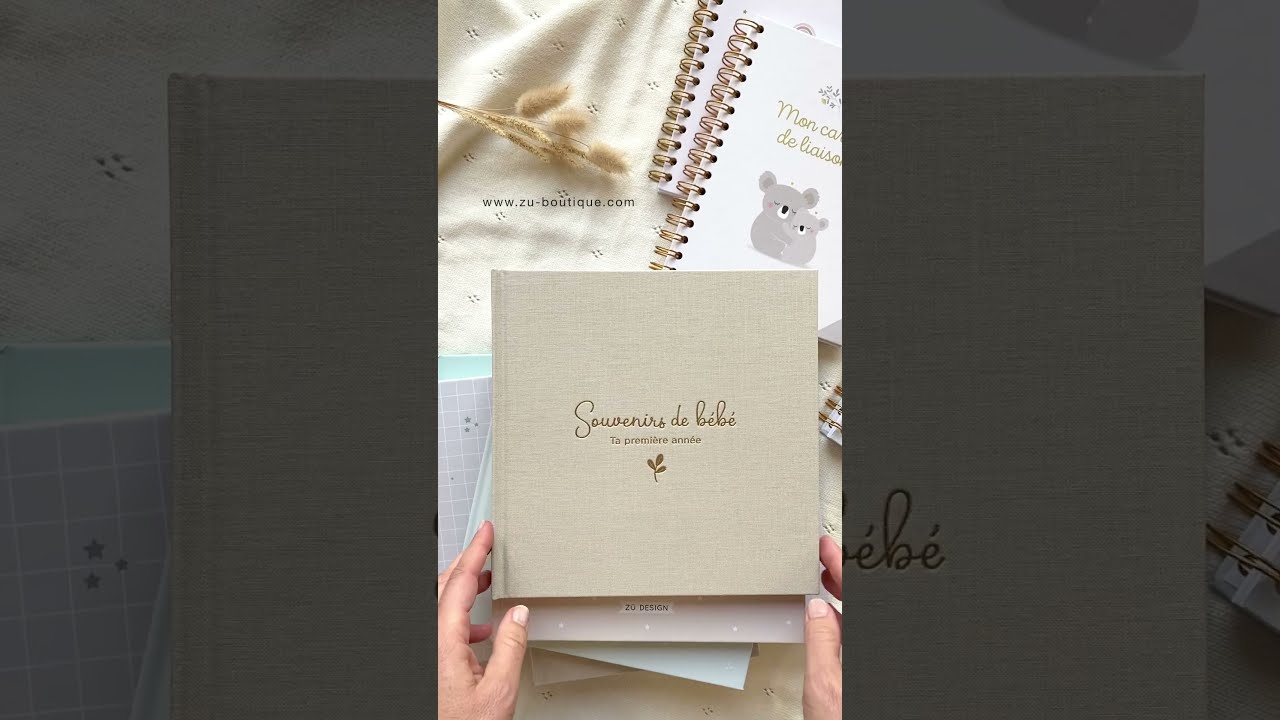 Livre souvenirs de bébé