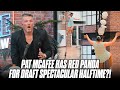 Pat McAfee Brings In RED PANDA For Halftime Of The 4th Annual Draft Spectacular?!