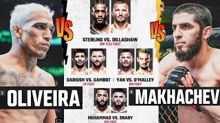 🔥 FULL JADWAL UFC 280 - CHARLES OLIVIERA VS ISLAM MAKHACHEV - 22 OKTOBER ABU DHABI