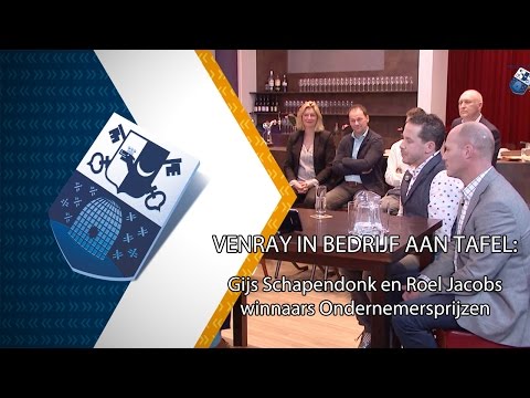 Venray in bedrijf aan tafel: Gijs Schapendonk en Roel Jacobs - 21 januari 2017