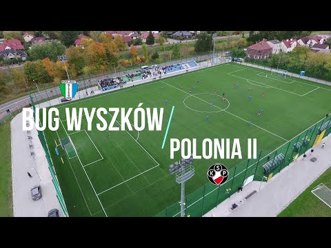 Fragment meczu Bug Wyszków vs Polonia II