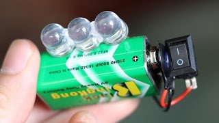 3 erstaunliche Ideen - 9V Batterie