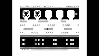 Frogger (DJL Software) for the ZX81