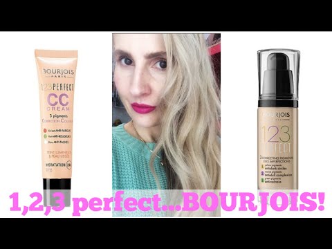 123 PERFECT BOURJOIS CC CREAM AND FOUNDATION REVIEW & DEMO