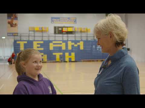 When Naomi met her hero Judy Murray