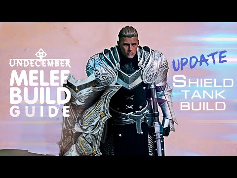 UNDECEMBER Master Shield Paladin,  2024 UPDATE Tank Build, Fissure Build, Immortal regeneration