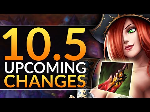 HUGE CHANGES in Patch 10.5 - NEW ITEM REWORKS, BUFFS and NERFS - League of Legends Pro Guide