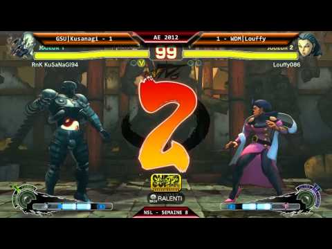 WDM|Louffy x GSU|Kusanagi - NSL R08 - SSF4 AE 2012