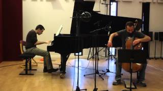 Axel Salmona play Frédéric Chopin Nocturne in C Minor, Op.48 No.1 with Maxime Leschiera