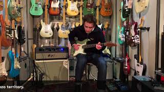 Video thumbnail for Xotic (Xotique) XSC-1 Lime Gold by Tom Groenendaal by Dijkmans Guitars