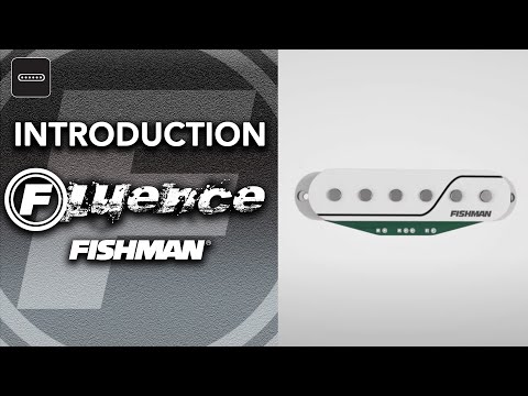 Fishman Fluence Modern 7-String Electric Guitar Pickup Set, Black Plastic image 2