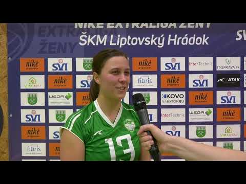 VK ŠKM Liptovský Hrádok 3.kolo Nike extraliga ženy
