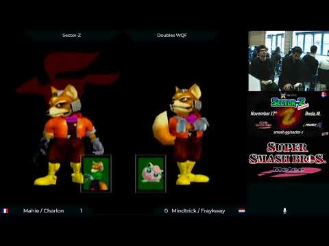 Sector-Z Doubles WQF-  Mahie / Charlon VS Mindtrick / Fraykway