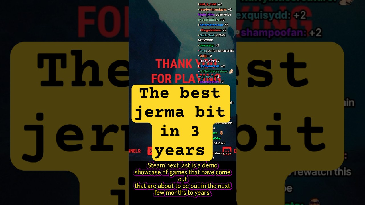 The Best #Jerma Bit in 3 Years OH SH|T TOP 5 #twitchclips #funny #videoclips #gaming #fail #jerma985