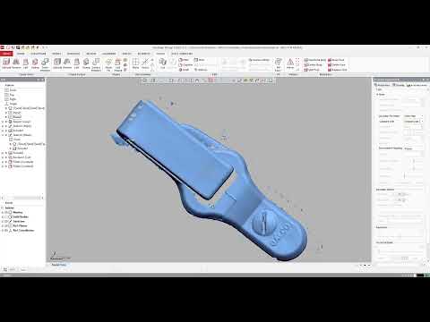 Geomagic DesignX Reverse-Engineering - Belt Loop