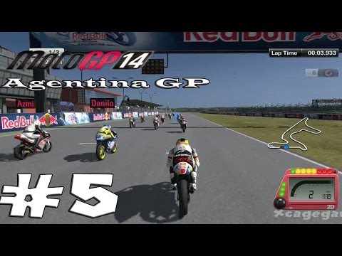 Moto GP 14 - Career Mode Walkthrough Part 5 - Agentina GP  Gameplay [ HD ]