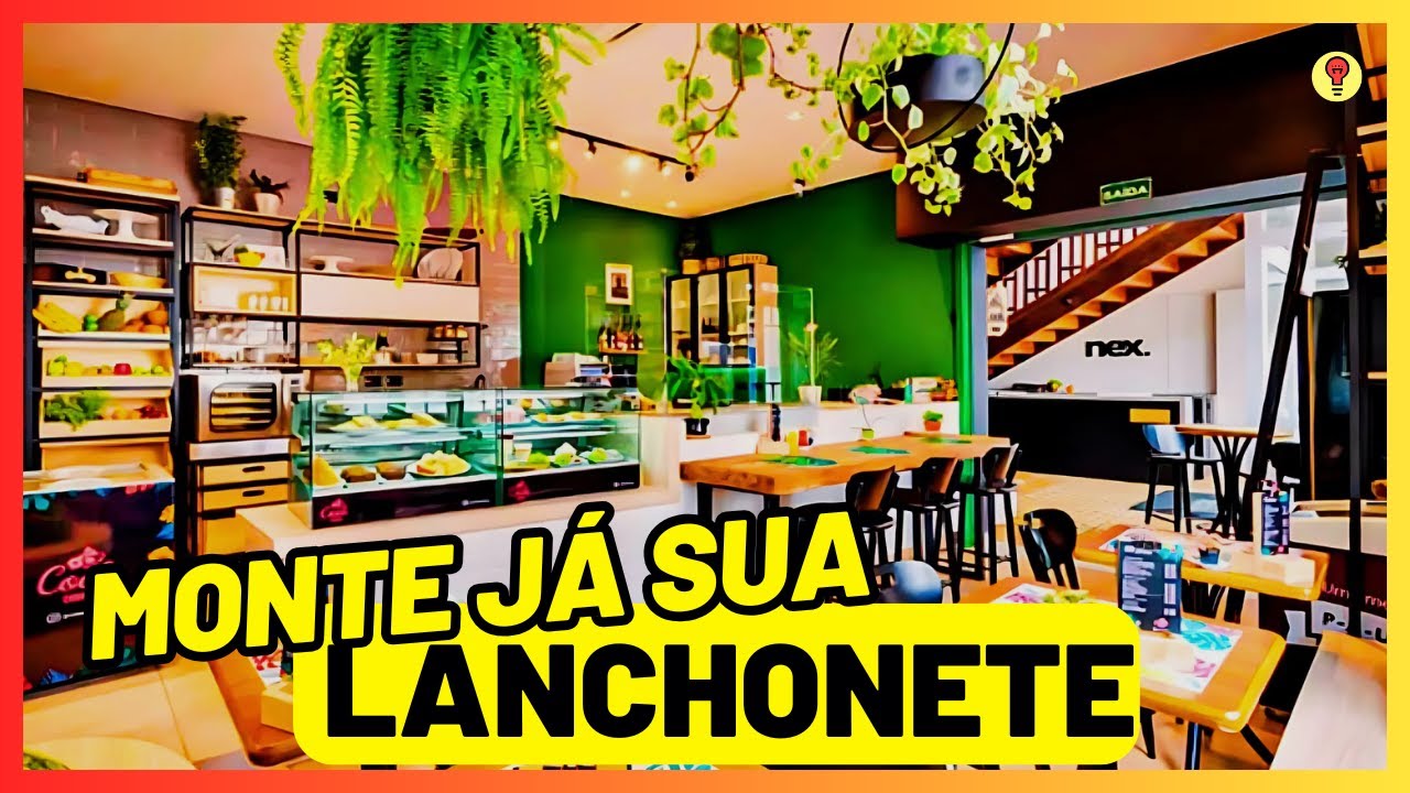 Como Montar Uma LANCHONETE PEQUENA e Com Pouco Dinheiro