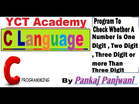 C Programming The First C Language Program Part 1