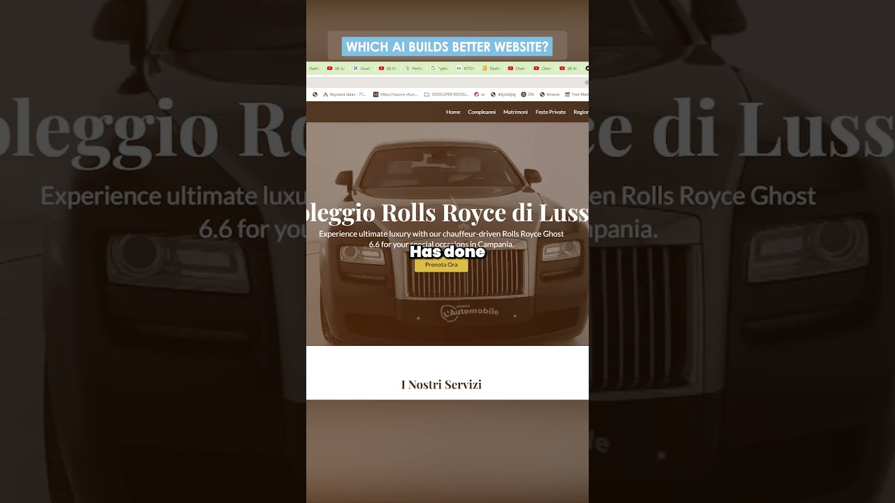 Sonnet 3.7 vs Gemini 2.5 Pro: Which AI Builds Better Website? #claudeai #anthropic #googlegemini