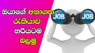 What Is Your Future Job Personality Test - Sinhala