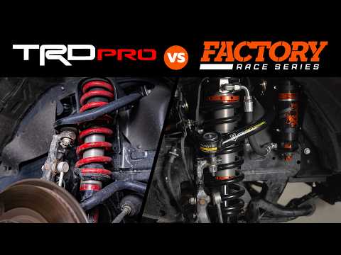 TRD Pro Fox Shocks vs Fox Factory Series: What the Upgrade Means