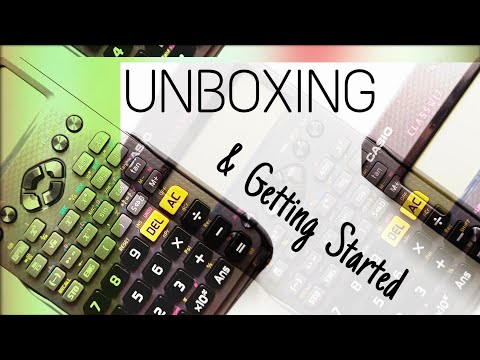 Casio FX-97SG X ClassWiz calculator | UNBOXING & GETTING STARTED