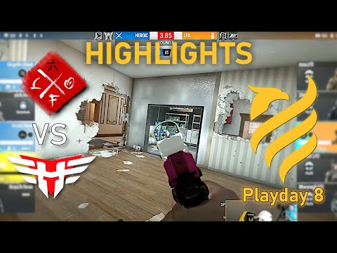 LFO vs Heroic - HIGHLIGHTS - Playday 8 - EUL 2022 Stage 1 - R6 Esport