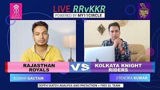 RR vs KOL Dream11, RR vs KKR Dream11, Rajasthan vs Kolkata Dream11: LIVE