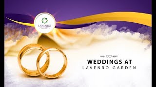 preview picture of video 'Weddings at Lavenro Garden Hotel'
