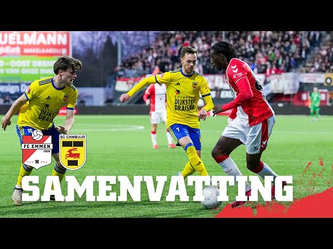 Hawkins heeft een topavond! 🤩 | FC Emmen - SC Cambuur