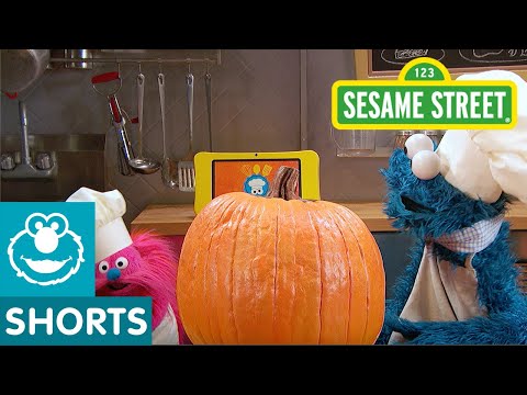 セサミストリート。かぼちゃのスープ｜クッキーモンスターのフーディートラック (Sesame Street: Pumpkin Soup | Cookie Monster's Foodie Truck)