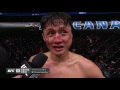 UFC 206: Cub Swanson and Dooho Choi Octagon Interview